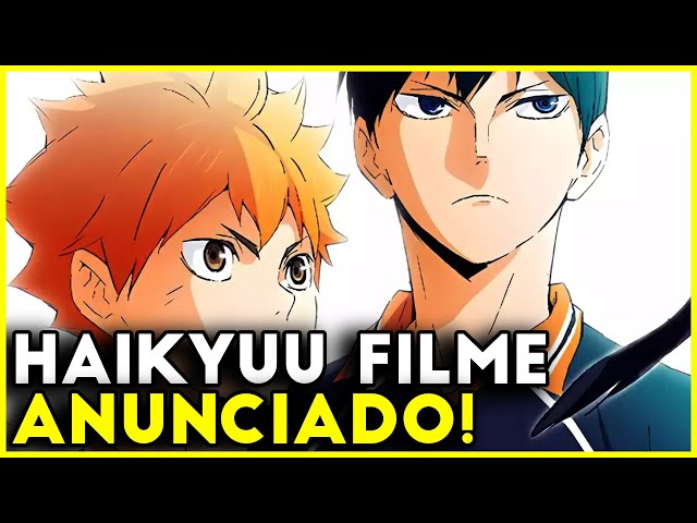 Trailer do primeiro dos dois filmes que vão terminar o anime de Haikyu!!