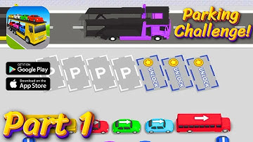 Mini Car Jam: Parking Puzzle Gameplay Walkthrough Part 1 - Solving the First Jam! (iOS, Android)