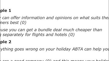 BTEC Level 2 Firsts (NQF) in Travel and Tourism: Feedback on June 2015 external assessment Unit 1