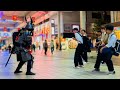 Samurai mannequin prank in japan41 funniest reactions samurai fanprank funny