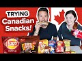 Canadians try their own Canadian Snacks 😅 Lockdown Edition