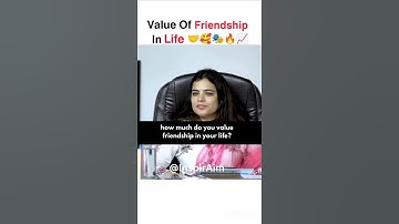 Value of love & friendship in life 💕|Akshita Gupta (Rank - 69)🌟| UPSC Interview #shorts