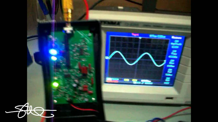 Car Audio Amplifier Gain Setting Device!  O-Scope Vs SMD DD-1 Distortion Detector