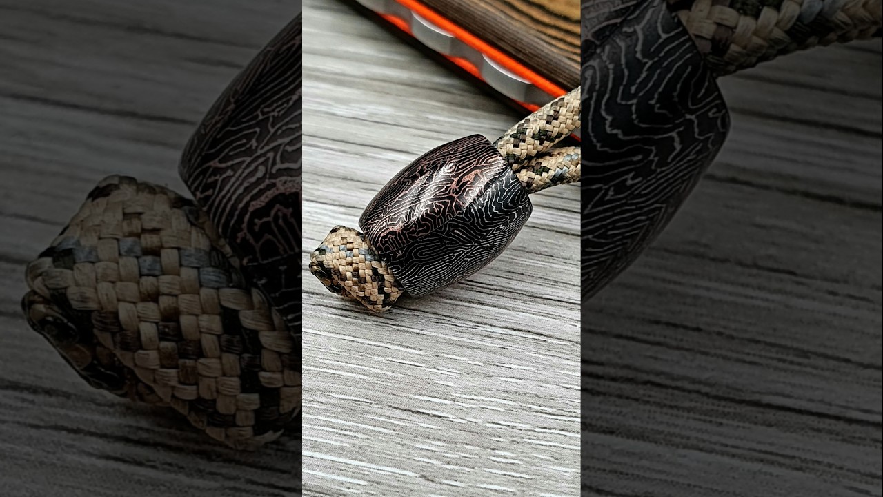 EDC Bead – Carbon with Copper🔥