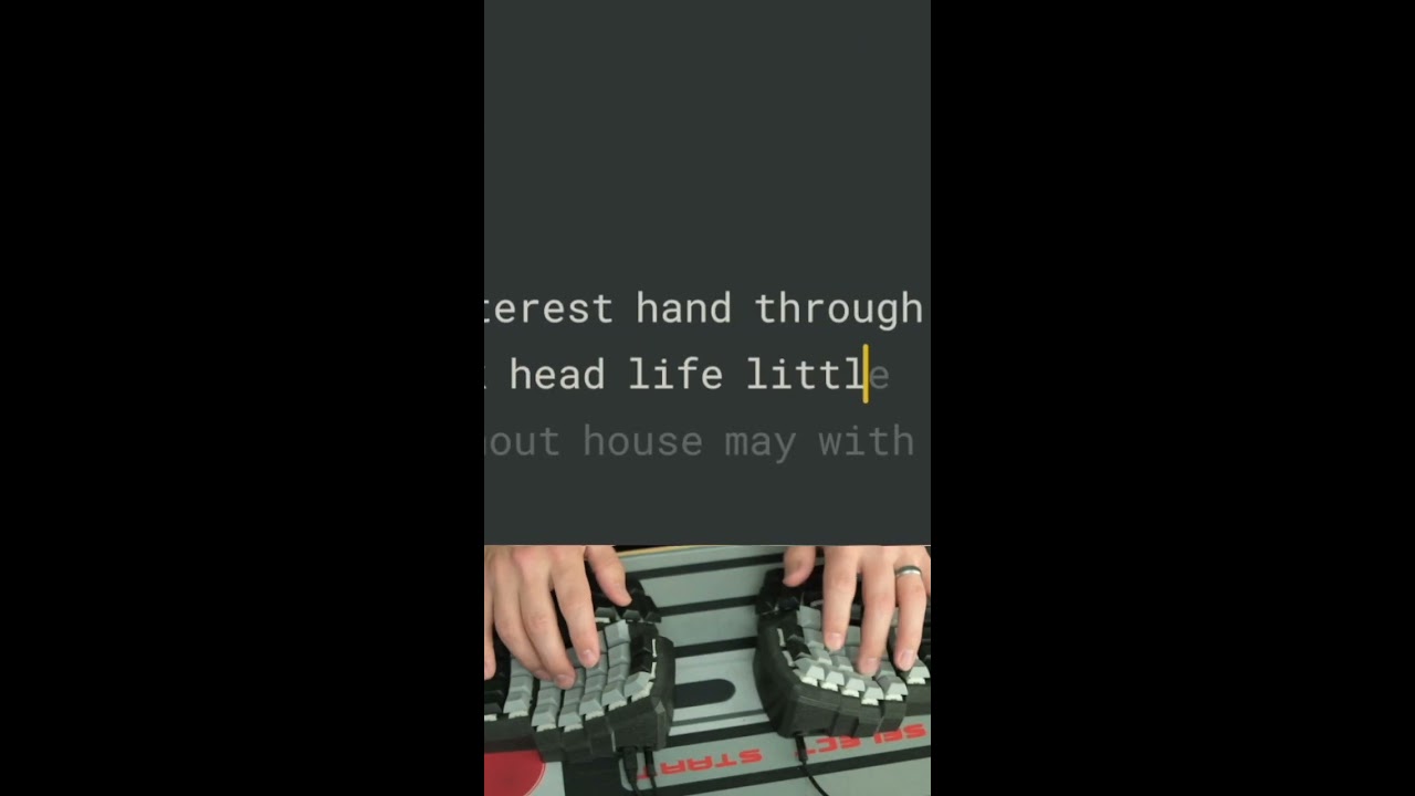 Literally Just Typing Fast