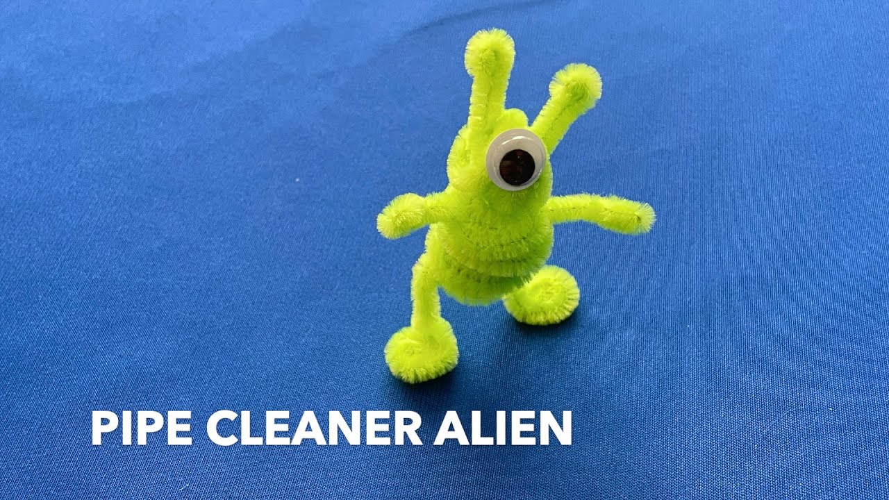 How to Make a Pipe Cleaner Alien