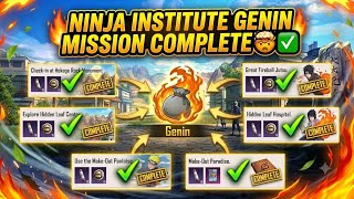 NINJA INSTITUTE GENIN MISSIONS COMPLETED ✅ HOW TO COMPLETE GENIN MISSIONS IN NINJA INSTITUTE screenshot 5
