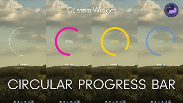 TUTORIAL - Circular Progress Bar - Qt Widgets (CUSTOM WIDGETS / Python / PySide6) PART 1