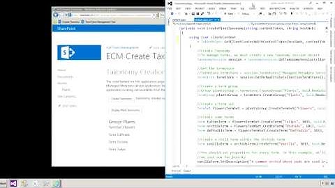 The differences between ServerSide Object Model & the Client-Side Object -SharePoint
