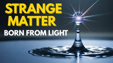 Strange Matter Born from Light– The Photonic Supersolid Quasistate Explained.