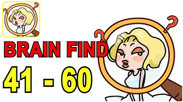 Brain Find Level 41 -  60 Solution