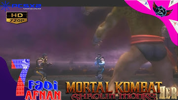 Mortal Kombat Shaolin Monks Co op Sub Zero Scorpion Part 7 The Wastelands GORO PCSX2