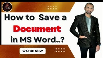 How to Save a Document #shorts  #youtubeshorts #msword #shortvideo