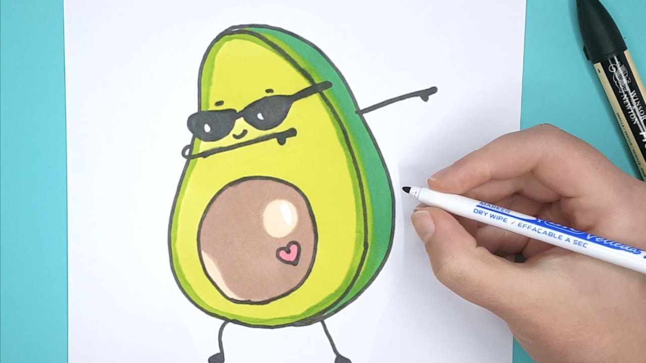 Cool Avocado Dabbing Zeichnen Youtube