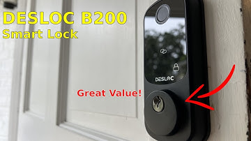The coolest smart lock DESLOC B200 unboxing & review