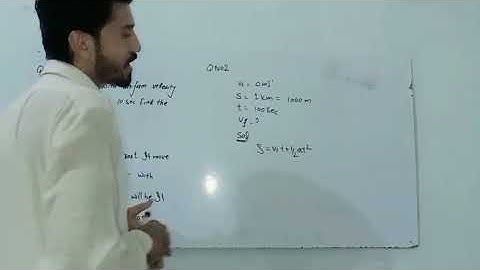 Get 100% in Chapter 2 Numericals of 9th Class Physics with this video 2.1 to 2.2