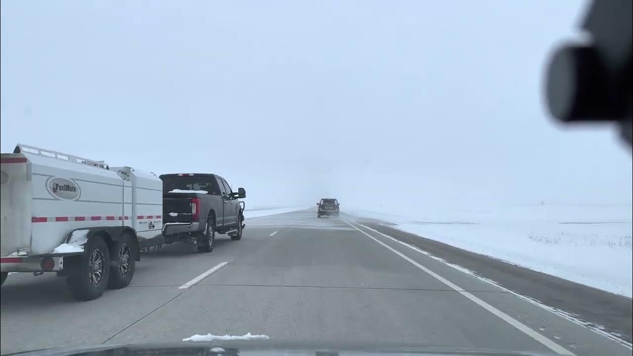 Berthold, North Dakota to Palermo, North Dakota the Day After Christmas