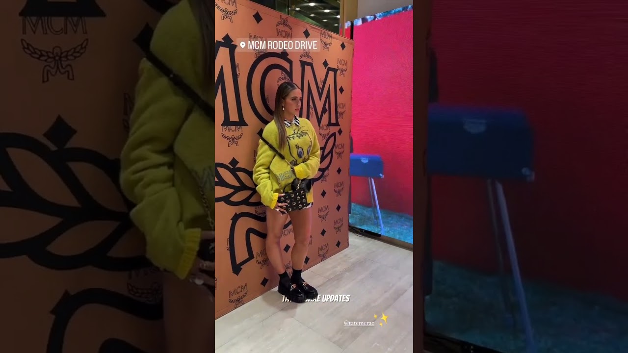 Tate McRae x MCM — вечеринка по случаю запуска (2 марта 2023 г.)