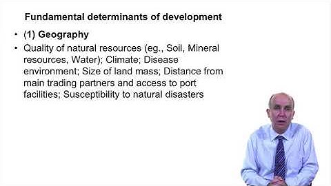 1   6   Lecture 1   Section 6   Determinants of economic development 17 15