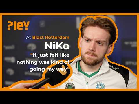 "It just felt like nothing was kind of going my way" - NiKo after PARIVISION match