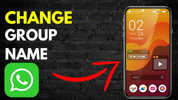 How to Change Whatsapp Group Name on Android in 2024