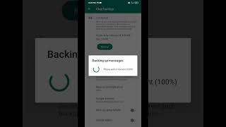 How to take whatsapp chat backup from internal storage in 30 seconds whatsapp Backup #shorts #viral screenshot 2