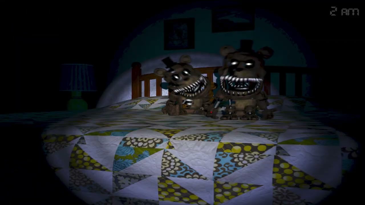 Night 3 is really hard of fnaf 4 !!!!
