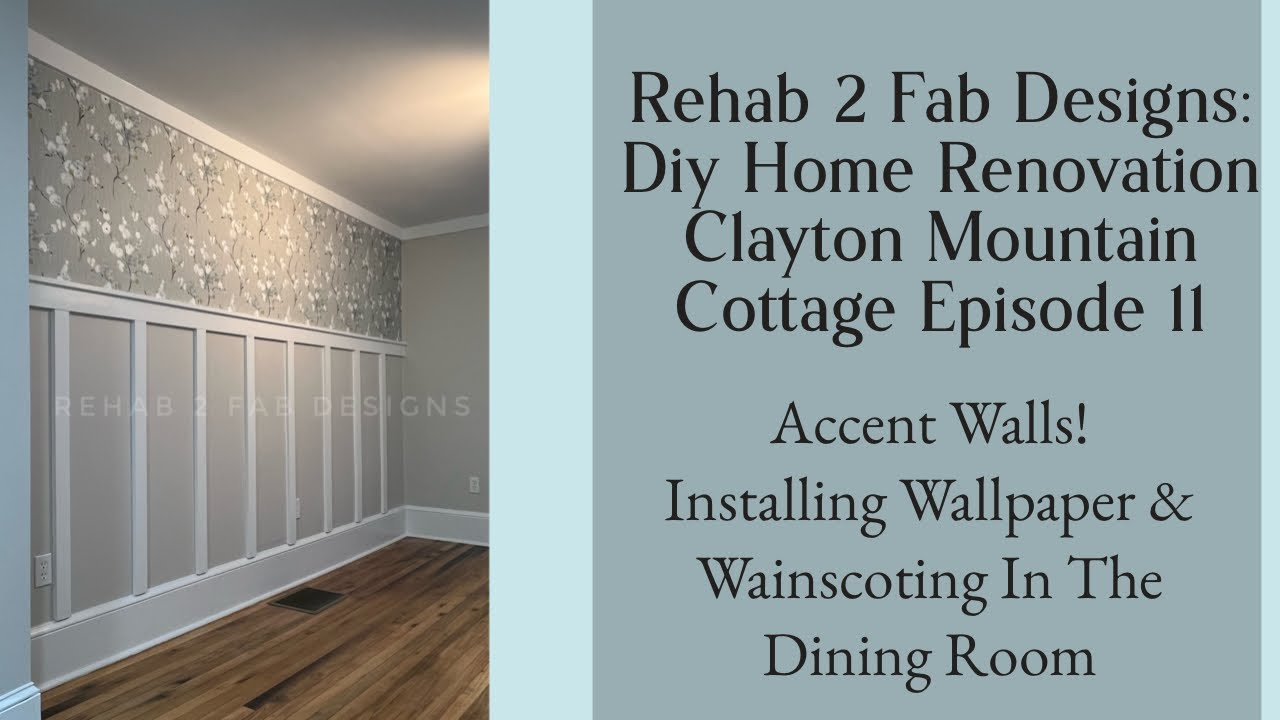 DIY Home Renovation: Mountain Cottage Edition Episode 11 Hanging ...