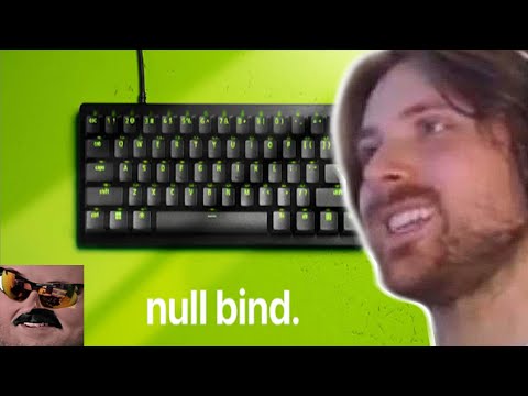 Forsen Reacts - Razer's new keyboard is basically cheating.