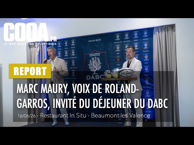 Déjeuner du DABC avec Marc Maury