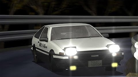 Initial D opening scene 1st stage asseto corsa remake