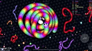 Slither.io A.I. 100,000+ Score Epic Slitherio Gameplay #243