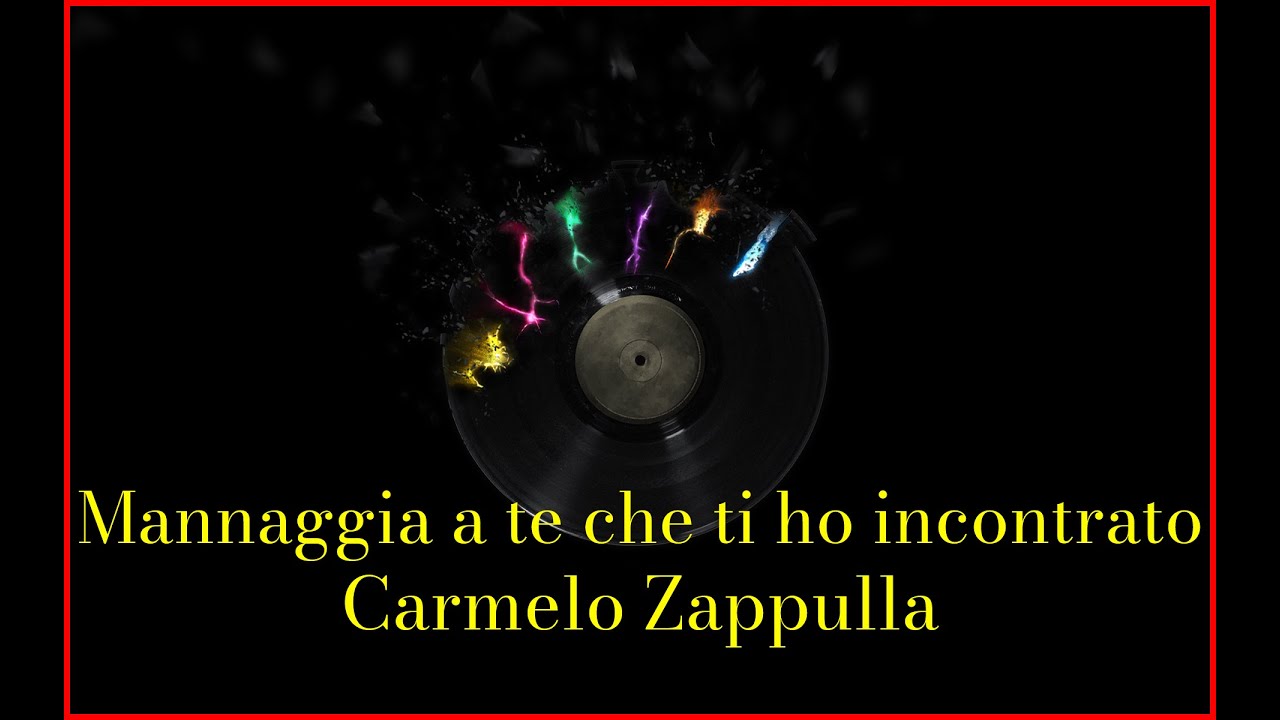 Mannaggia A Te Che Hai Combinato