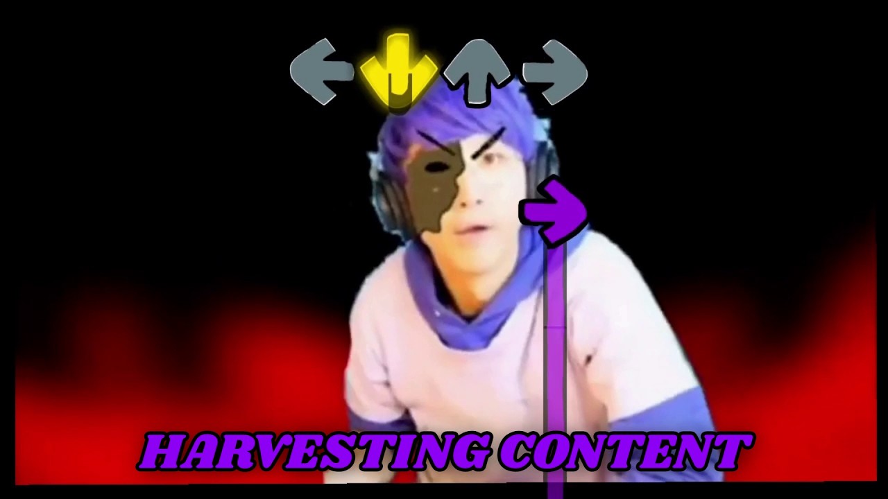 Content Fallout (Vocals) - FNF VS LankyBox AETHOS + LYRICS (LankyBox's Aethos Slop) OST