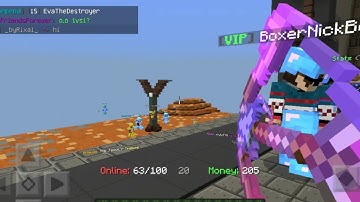 On ownagepe (minecraft kit pvp server)