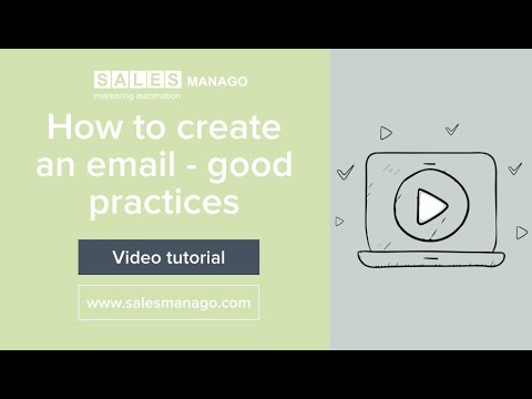 How to create an email - good practices