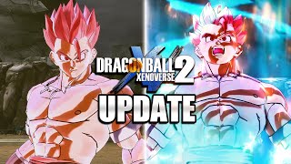 NEW SUPER SAIYAN GOD UPDATE! - Dragon Ball Xenoverse 2