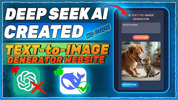 😨 Build Your Own AI Image Generator Website in Just 3 Minutes Using DeepSeek AI 🚀 NO CODE WEBSITE