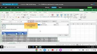 BIM I Excel Module 6 Training Task Tutorial: EX9360 Sort a table based on a custom sort order.