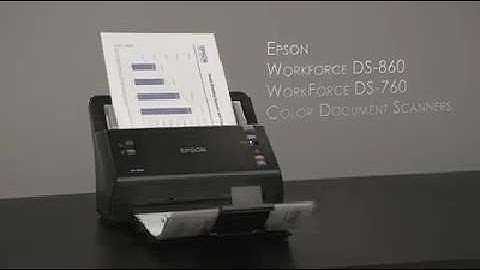 Epson WorkForce DS-860 & DS-760 | Take the Tour of the Document Scanners
