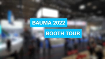 [EN] bauma 2022: Booth Tour