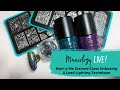 Lead Lighting Technique & Mani x Me Stained Glass Unboxing - Maniology LIVE!