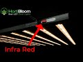 Hortibloom Mega ECO 720 led grow light with Infra Red test and review
