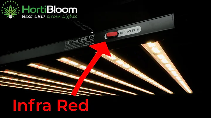Hortibloom Mega ECO 720 led grow light with Infra Red test and review