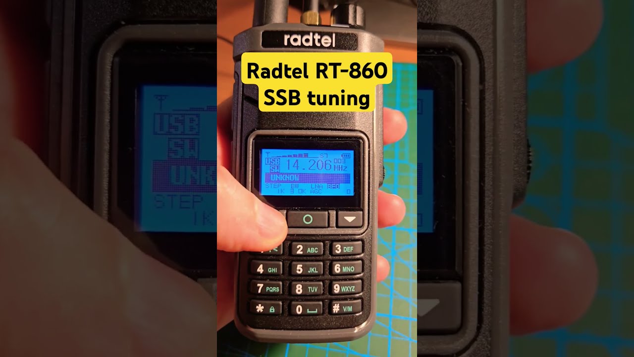 Radtel RT 860 SSB Tuning
