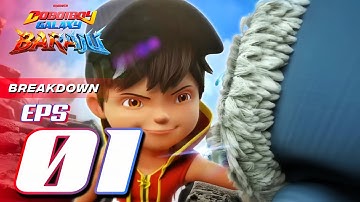 Boboiboy Galaxy Baraju - Episode 01 - Sehangat Bara, Sedingin Salju | Breakdown 