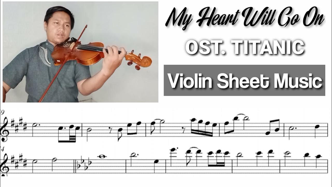 My Heart Will Go On - OST. Titanic || Violin Cover With Sheet Music -  YouTube