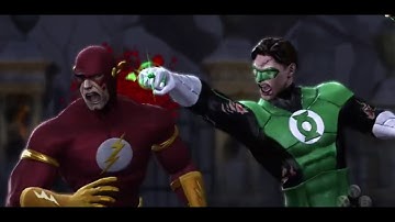 MK vs DC, The Flash v Green Lantern
