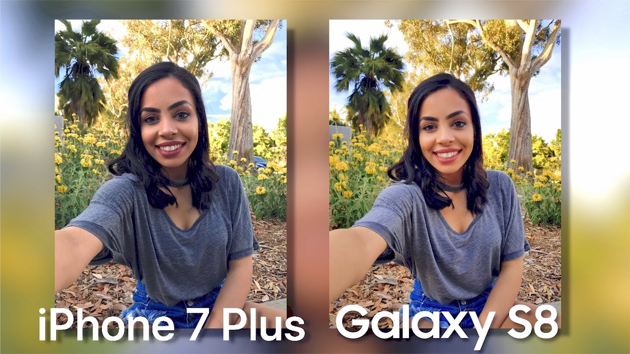 Samsung Galaxy S8 Camera vs iPhone 7 Plus!