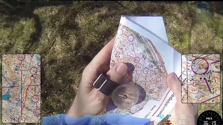 Orienteering during the covid-19 outbreak in April...